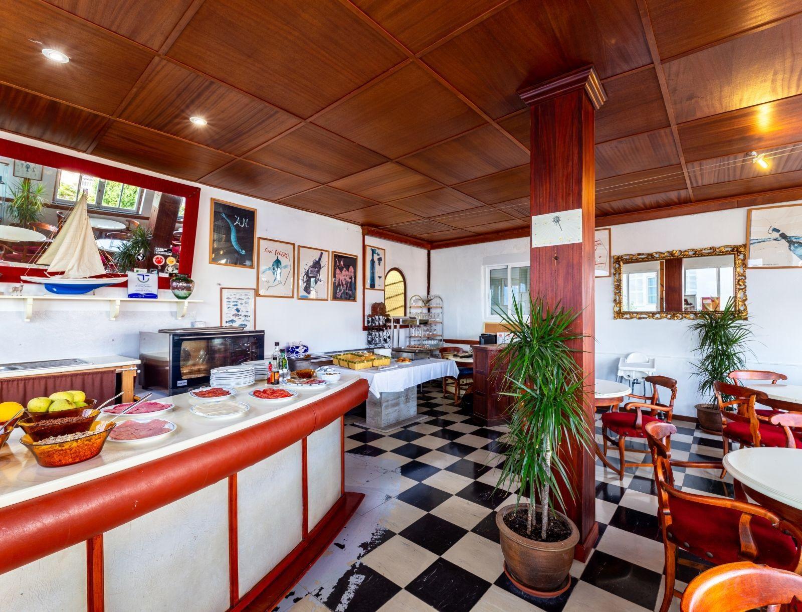 Hostal Residencia San Francisco Puerto Colom Dış mekan fotoğraf