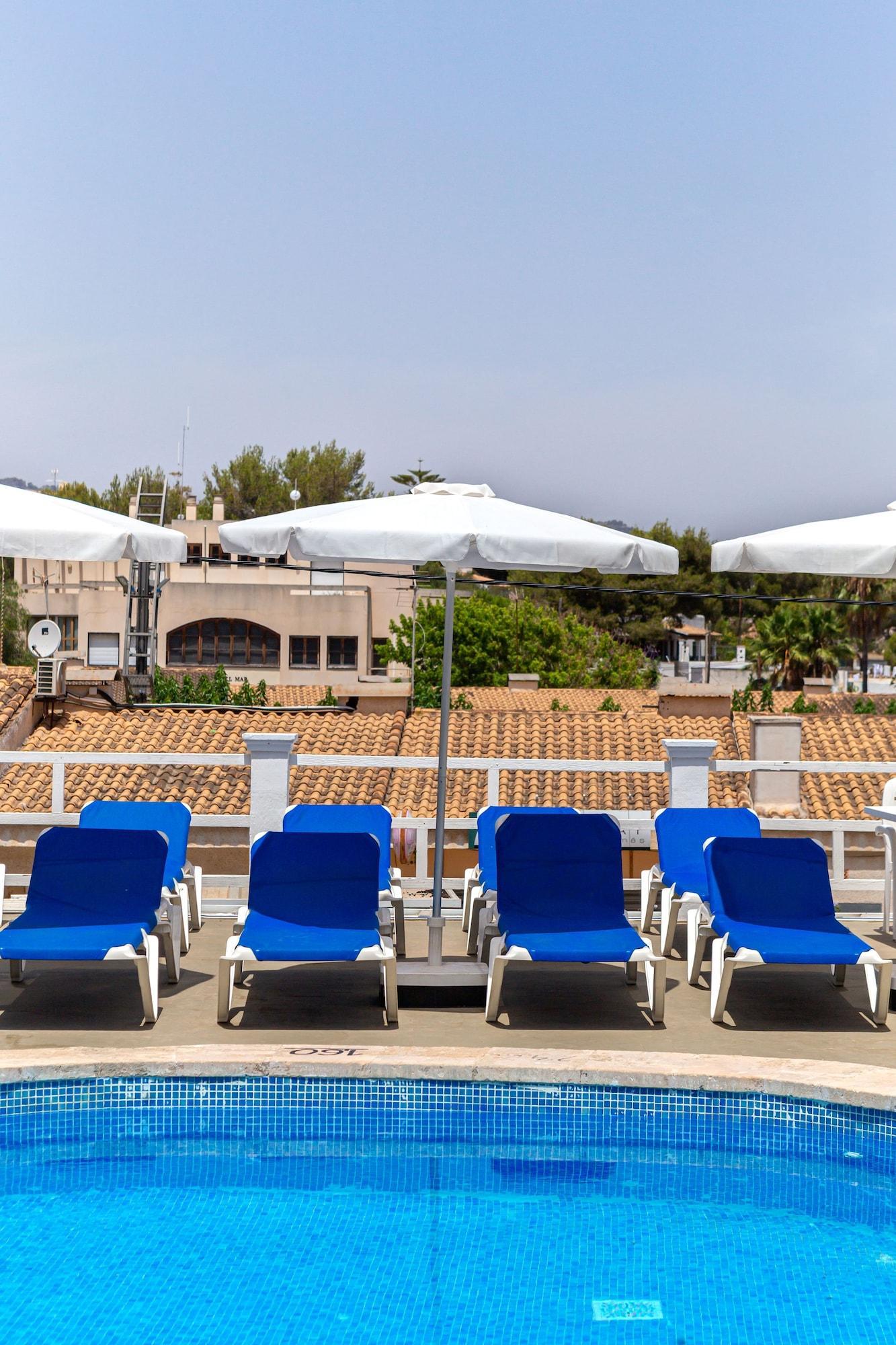 Hostal Residencia San Francisco Puerto Colom Dış mekan fotoğraf