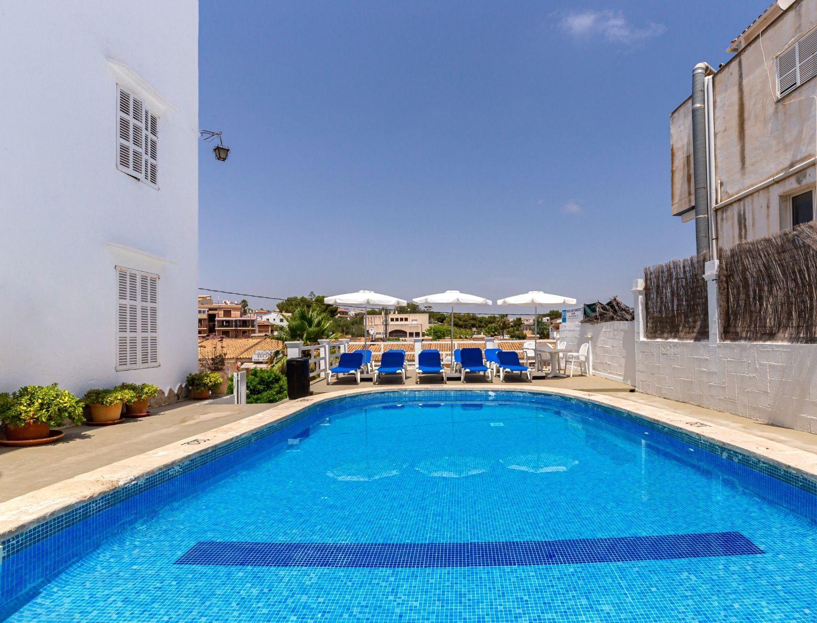 Hostal Residencia San Francisco Puerto Colom Dış mekan fotoğraf