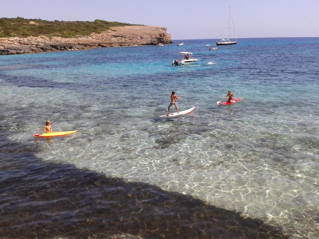 Hostal Residencia San Francisco Puerto Colom Dış mekan fotoğraf